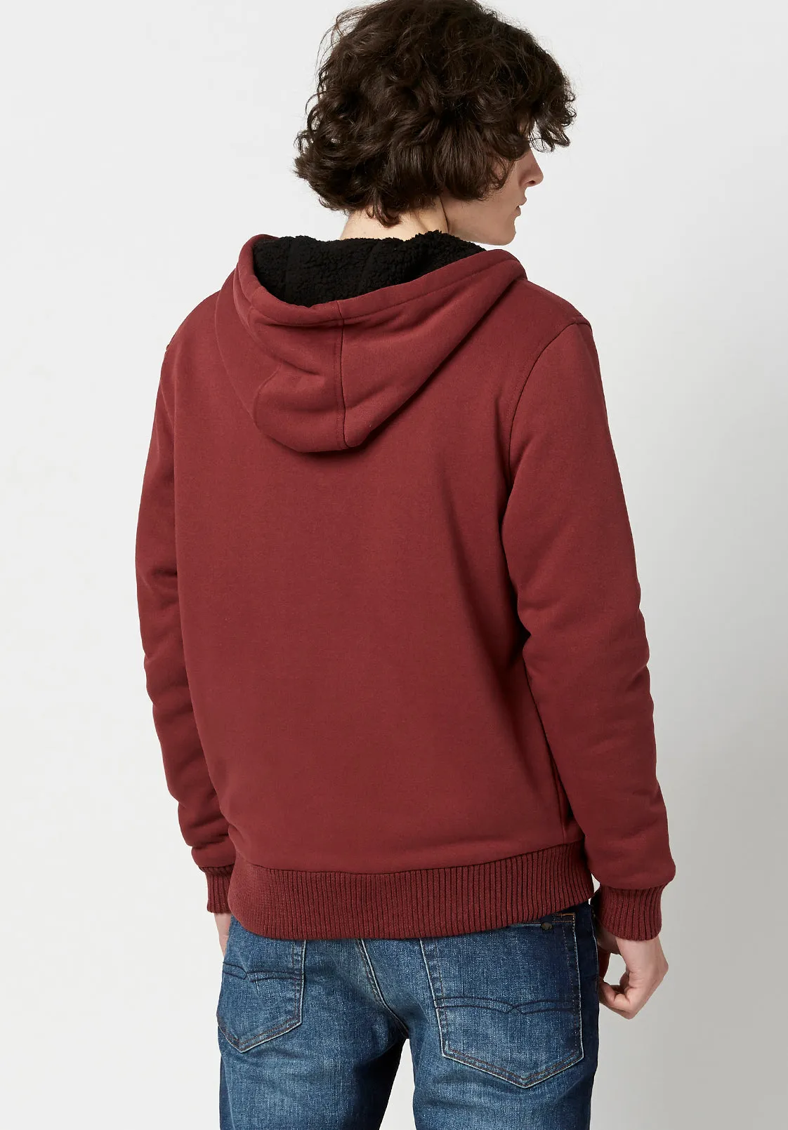 Fleece & Sherpa Fasox Hoodie - BM23800 sold by Buffalo Jeans product image thumbnail 2