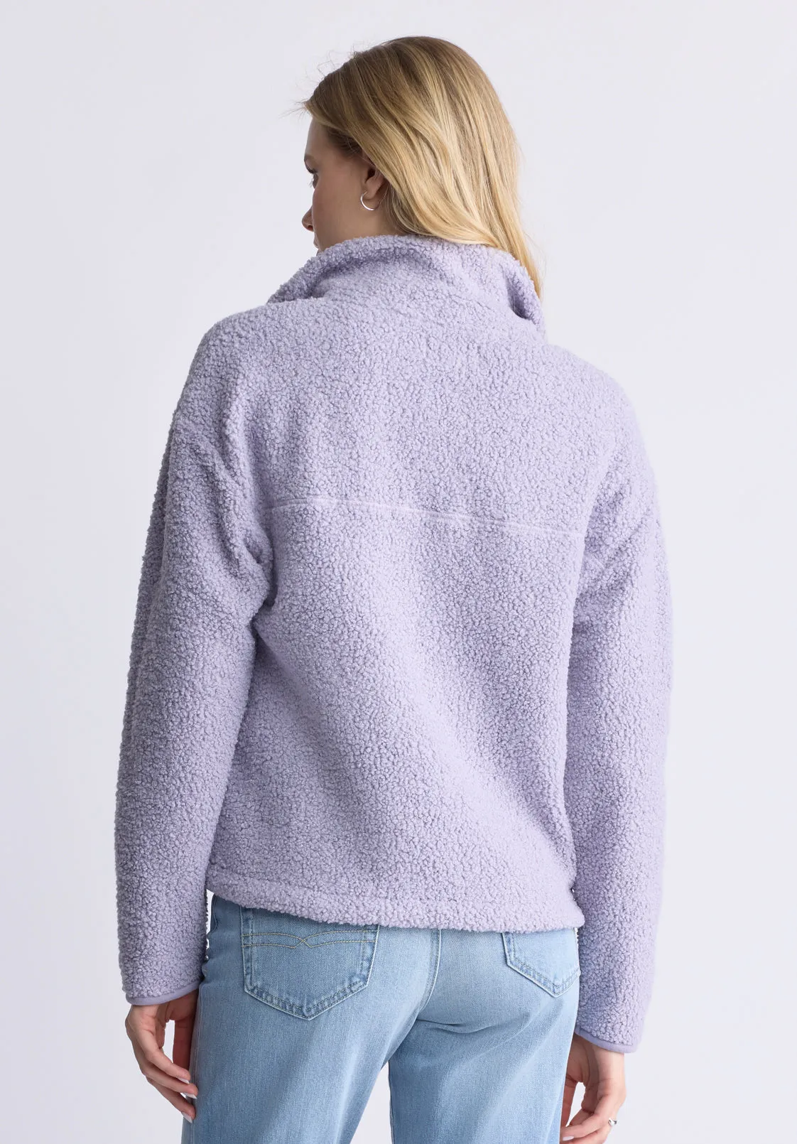 Sena Women's Sherpa Jacket with Chest Pocket, Thistle Purple - JK0036F sold by Buffalo Jeans product image thumbnail 5