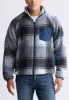 Jaik Men's Sherpa Bomber Jacket, Midnight Blue - BM24490 sold by Buffalo Jeans