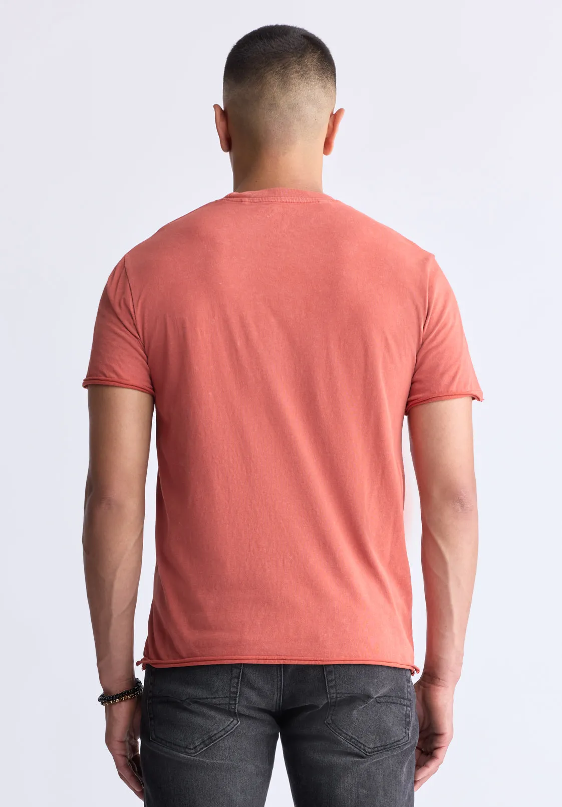 Togo Men’s Short Sleeve Graphic T-shirt, Red - BM24482 sold by Buffalo Jeans product image thumbnail 3