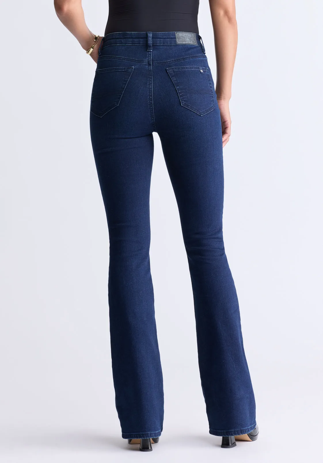 High Rise Flare Joplin Women's Jeans, Indigo Sanded - BL15998 sold by Buffalo Jeans product image thumbnail 3