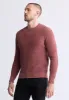 Washy Men's Textured Knit Crewneck Sweater, Red - BM24451 sold by Buffalo Jeans