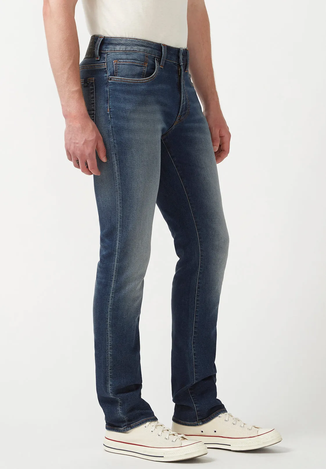 Slim Ash Men's Freedom Flex Jeans, Dark Sanded Blue - BM22920 sold by Buffalo Jeans product image thumbnail 3