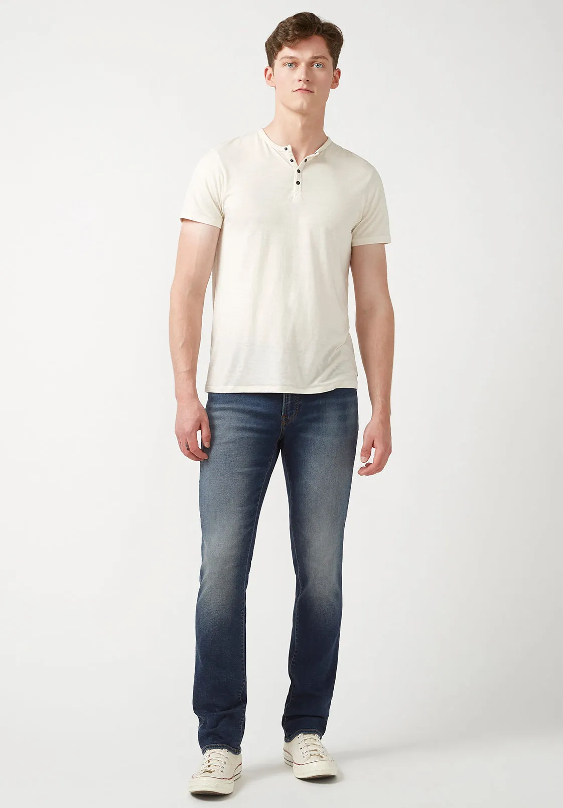 Slim Ash Men's Freedom Flex Jeans, Dark Sanded Blue - BM22920 sold by Buffalo Jeans product image thumbnail 5