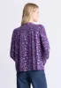 Zosia Women's Floral Print Smocked Blouse, Purple - WT0130H sold by Buffalo Jeans