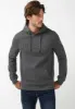 Fadol Men's Embossed Fleecy Hoodie in Heather Grey - BPM13610 sold by Buffalo Jeans