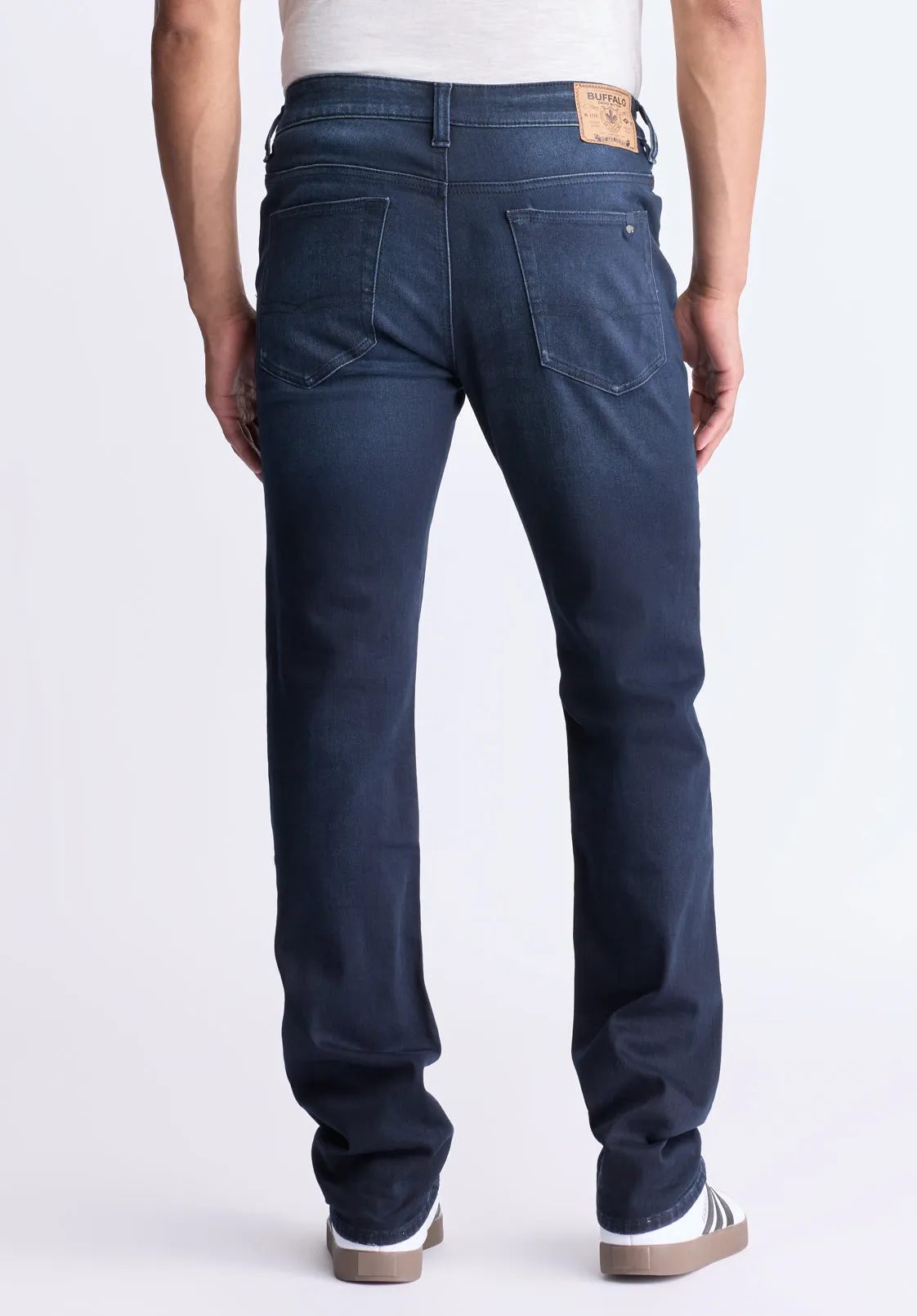 Straight Six Men's Jeans, Dark Antique Blue - BM26013 sold by Buffalo Jeans product image thumbnail 2