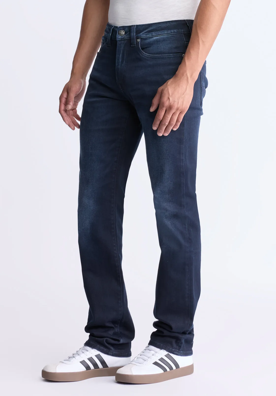 Straight Six Men's Jeans, Dark Antique Blue - BM26013 sold by Buffalo Jeans product image thumbnail 3