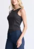 Regine Women's Ribbed Tank Top, Carbon black - KT0119H sold by Buffalo Jeans