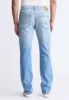 Straight Six Men's Crinkled and Sanded Jeans, Light Blue - BM26000 sold by Buffalo Jeans