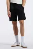 Hilston Men's Fleece Relaxed Shorts, Black - BM24536 sold by Buffalo Jeans