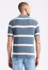 Winder Men's Short-Sleeve Striped Sweater Polo, Mirage Blue - BM24549 sold by Buffalo Jeans