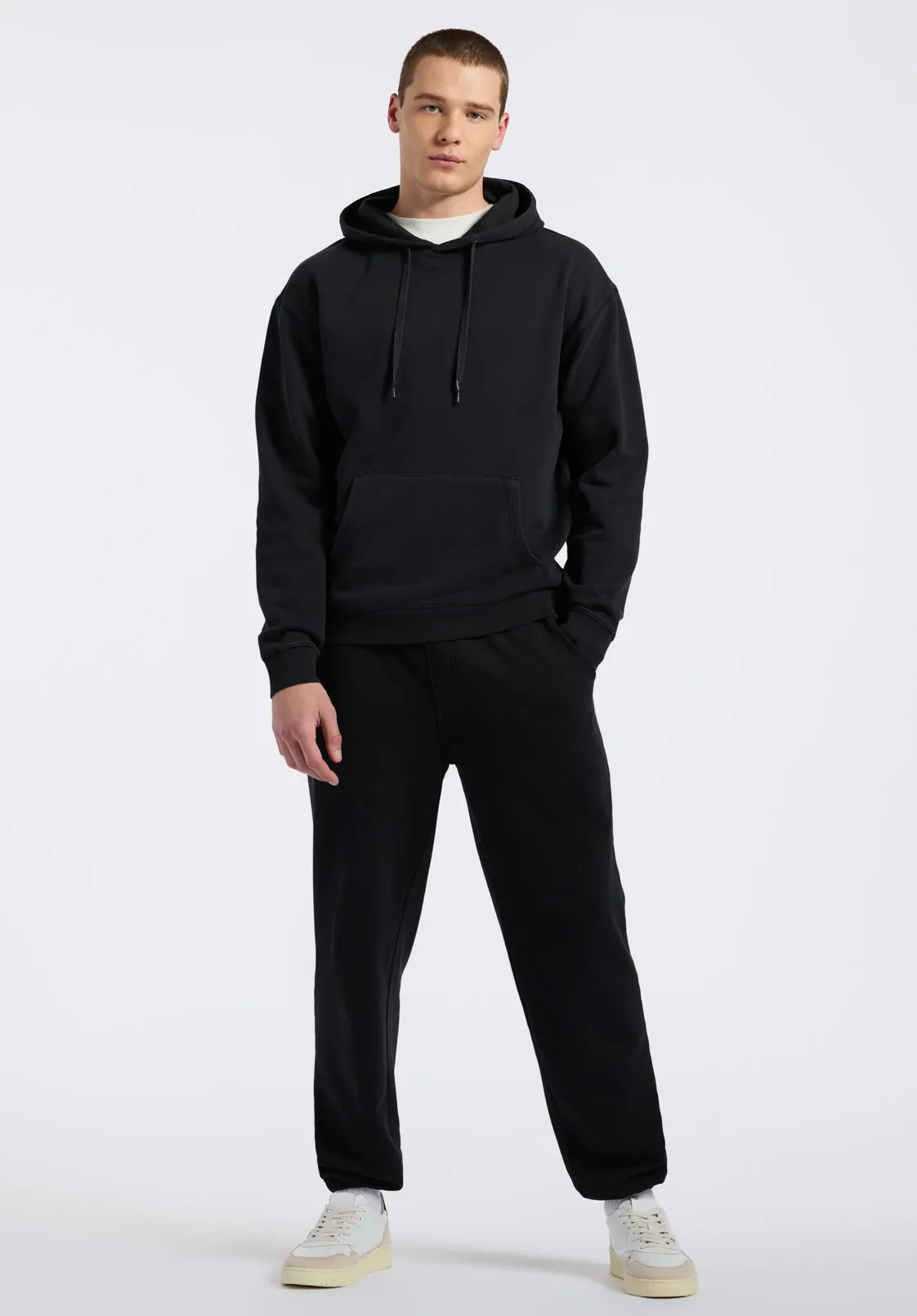 Finley Men's Relaxed Hooded Sweatshirt, Black - BM24534 sold by Buffalo Jeans product image thumbnail 5