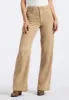 High Rise Wide Leg Addie Women's Pants, Almond Beige - BL16083 sold by Buffalo Jeans