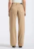 High Rise Wide Leg Addie Women's Pants, Almond Beige - BL16083 sold by Buffalo Jeans