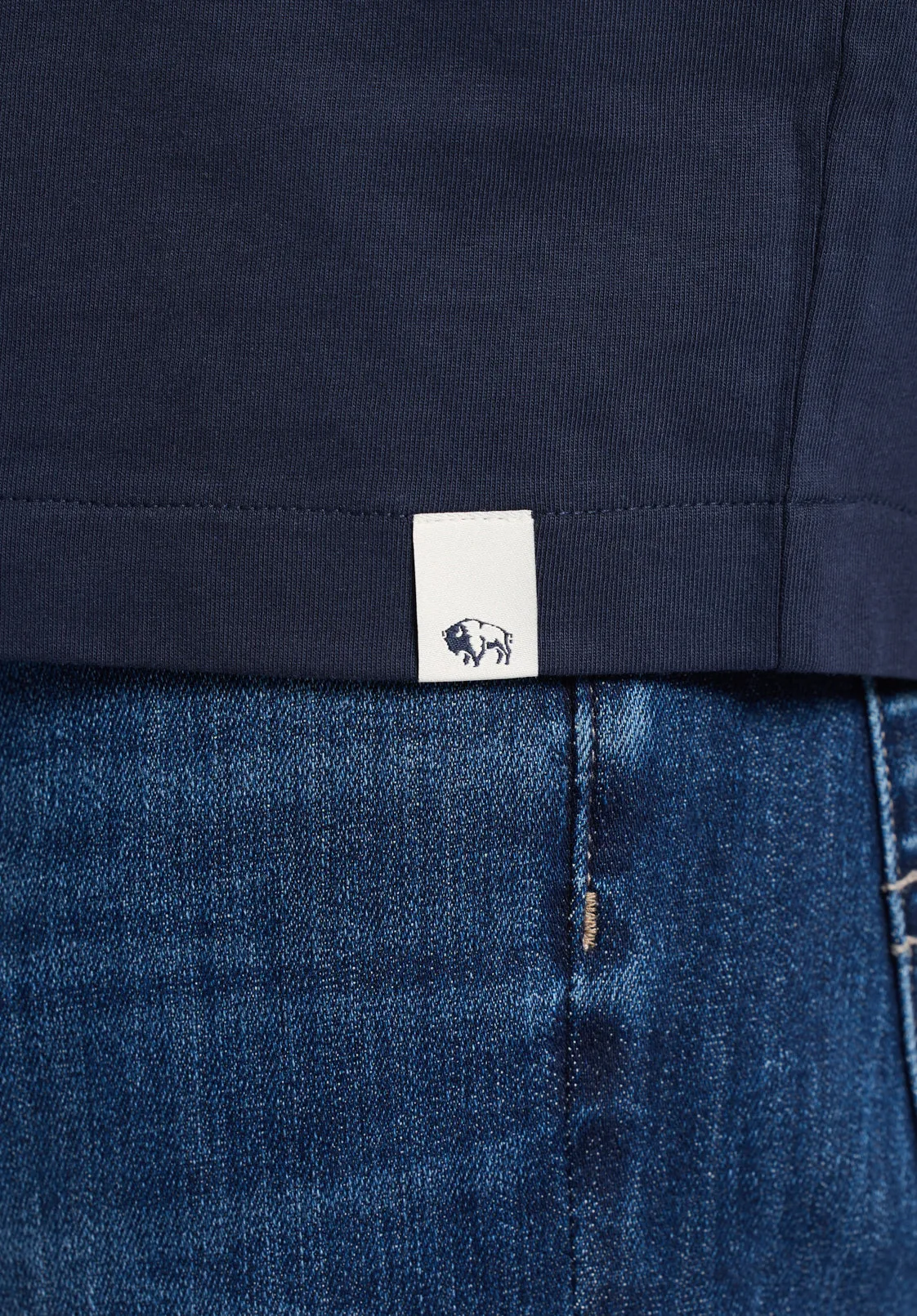 Kingster Men's Relaxed Fit Jersey Tank, Midnight Blue - BM24601 sold by Buffalo Jeans product image thumbnail 5