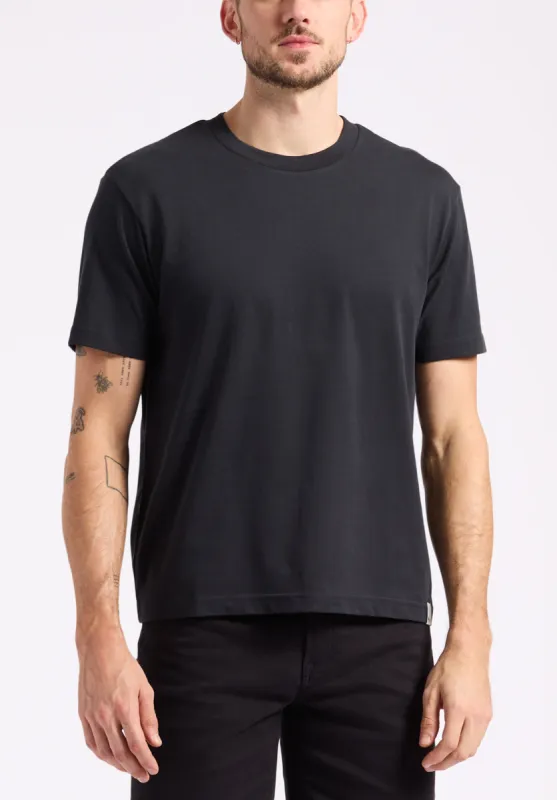 Kanto Men's Short-Sleeve Crew Neck Jersey T-Shirt, Black - BM24603 sold by Buffalo Jeans