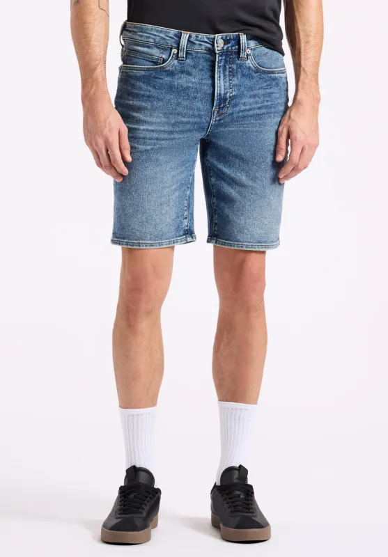 Relaxed Straight Dean Men's Freedom Flex Shorts, Sanded Vintage Indigo - BM26066 sold by Buffalo Jeans