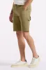 Relaxed Straight Dean Men's Utility Cargo Shorts, Olive - BM26076 sold by Buffalo Jeans