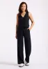 Coraline Women's Linen Button-Up Vest, Black - WT0173P sold by Buffalo Jeans