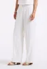 Adelina Women's Linen Blend Wide-Leg Pants, Off-White - WB0027P sold by Buffalo Jeans