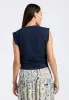 Alanis Women's Sleeveless Top, Navy - KT0206P sold by Buffalo Jeans
