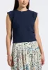 Alanis Women's Sleeveless Top, Navy - KT0206P sold by Buffalo Jeans