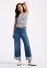 Regine Women's Ribbed Striped Tank Top, White & Navy - KT0175P sold by Buffalo Jeans