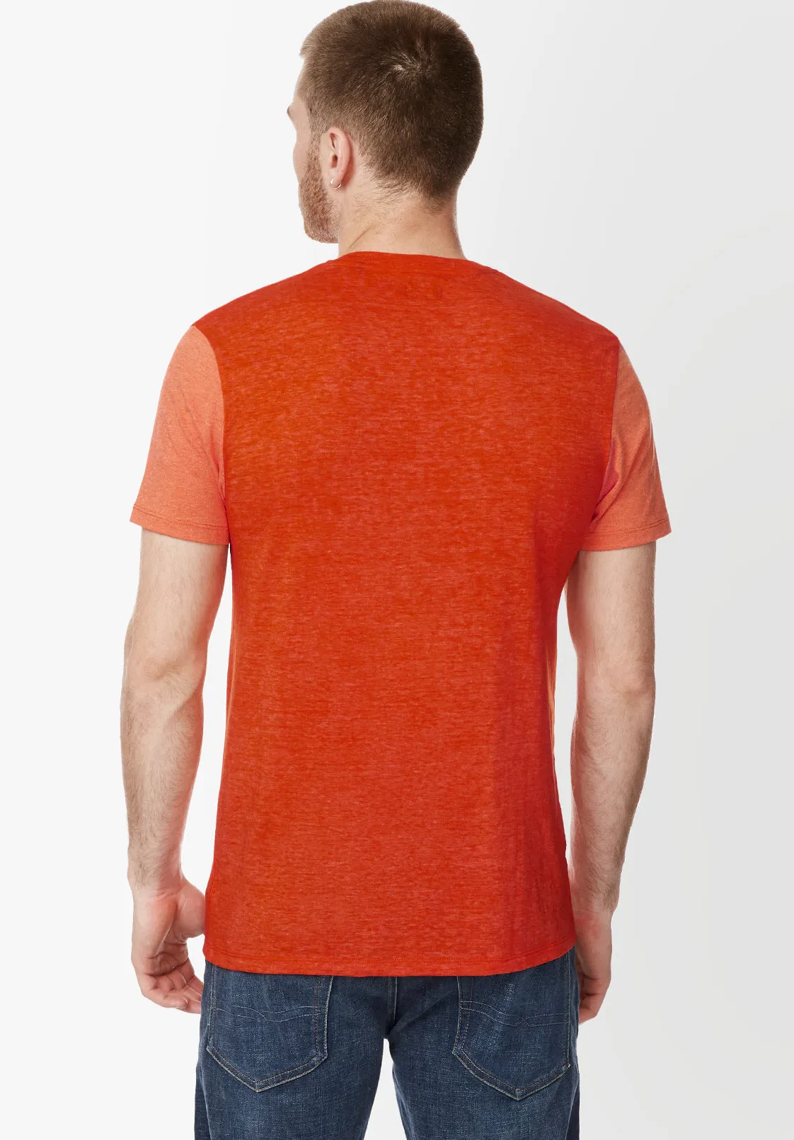 Kaddy Men’s Short-Sleeve Top in Orange - BM23991 sold by Buffalo Jeans product image thumbnail 2