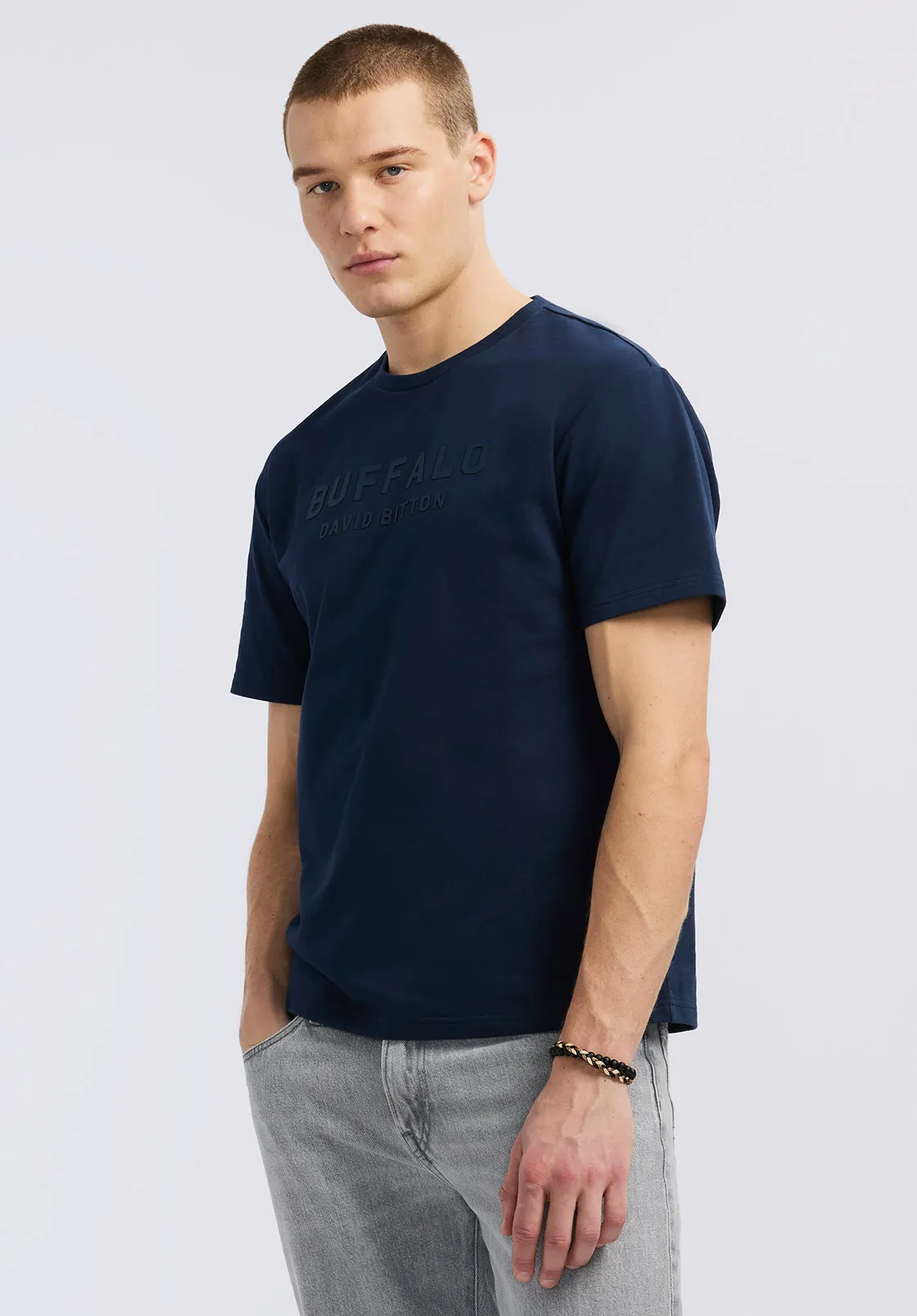 Tomba Men's Graphic T-Shirt with Raised Logo Print, Whale - BM24728 sold by Buffalo Jeans product image thumbnail 2