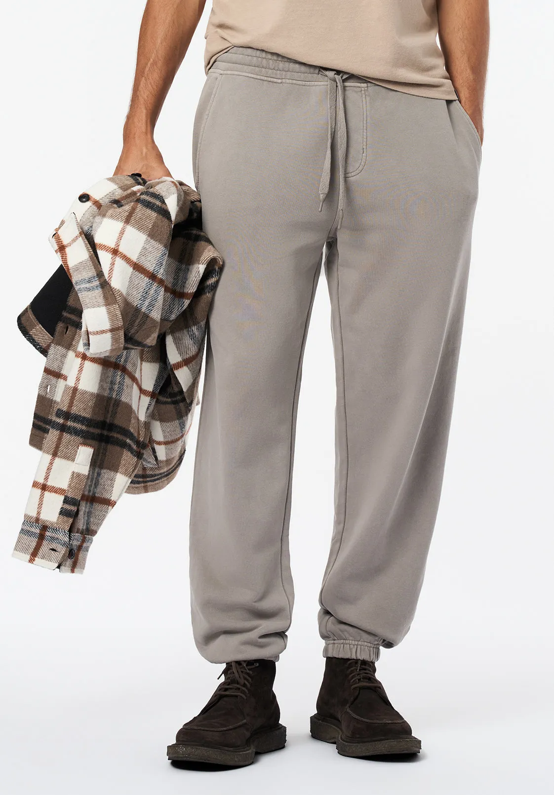 Patto Men's Relaxed Jogger Pants, Driftwood - BM24598 sold by Buffalo Jeans