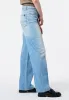 High Rise Wide Leg Alecia Women's Lightweight Jeans, Light Blue - BL16113 sold by Buffalo Jeans