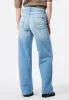 High Rise Wide Leg Alecia Women's Lightweight Jeans, Light Blue - BL16113 sold by Buffalo Jeans