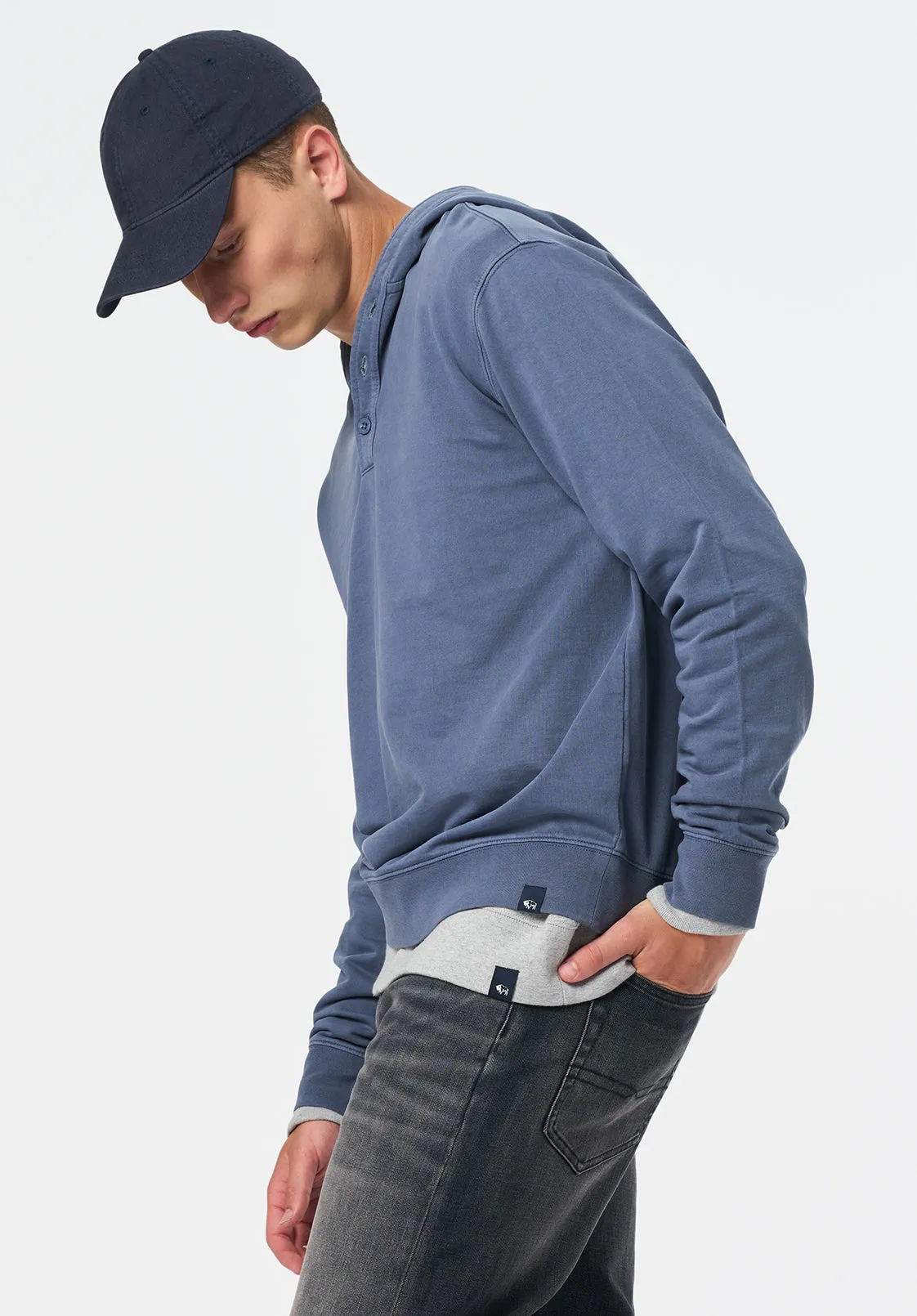 Kaye Men's Relaxed Pullover Hoodie, Mirage - BM24675 sold by Buffalo Jeans product image thumbnail 2