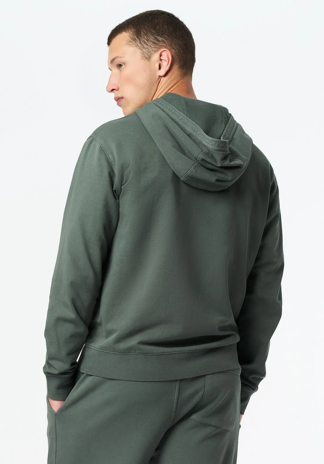 Kaye Men's Relaxed Pullover Hoodie, Dark Forest - BM24675 sold by Buffalo Jeans product image thumbnail 3