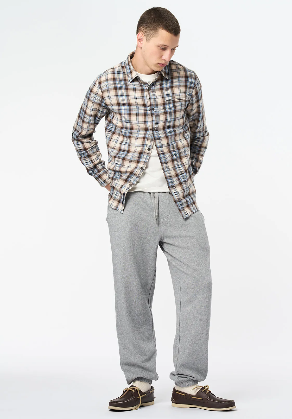 Simbio Men's Long-Sleeve Plaid Shirt, Woodsmoke - BM24685 sold by Buffalo Jeans product image thumbnail 4
