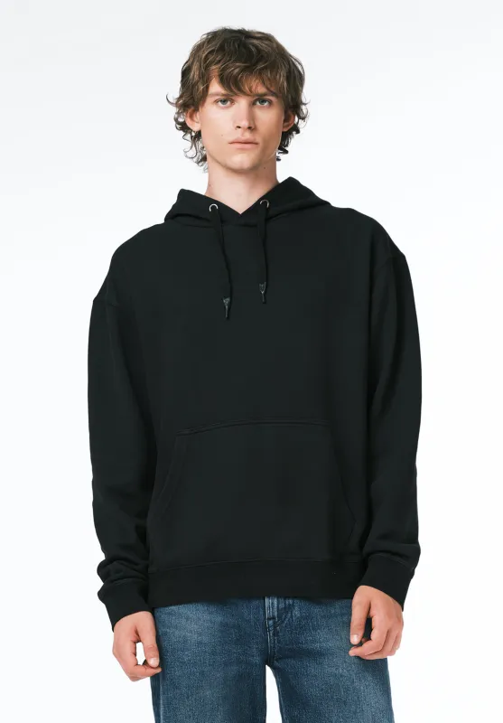 Finley Men's Relaxed Hooded Sweatshirt, Black - BM24741 sold by Buffalo Jeans