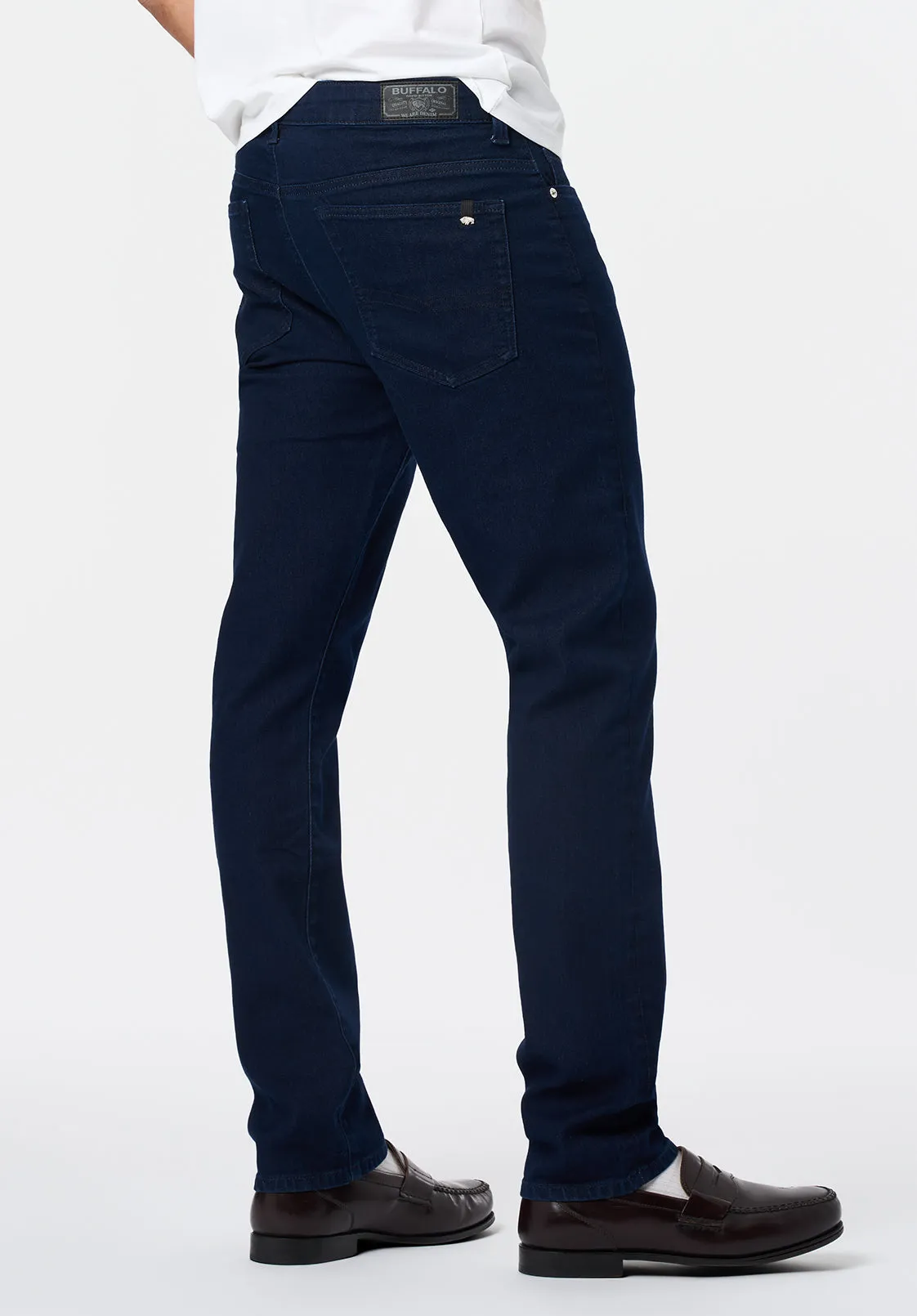 Slim Ash Men's Jeans, Dark Wash - BM26102 sold by Buffalo Jeans product image thumbnail 2