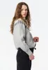 Kindra Women's Fair Isle Crew Neck Knit Sweater, Lt Hr Grey - SW0158 sold by Buffalo Jeans