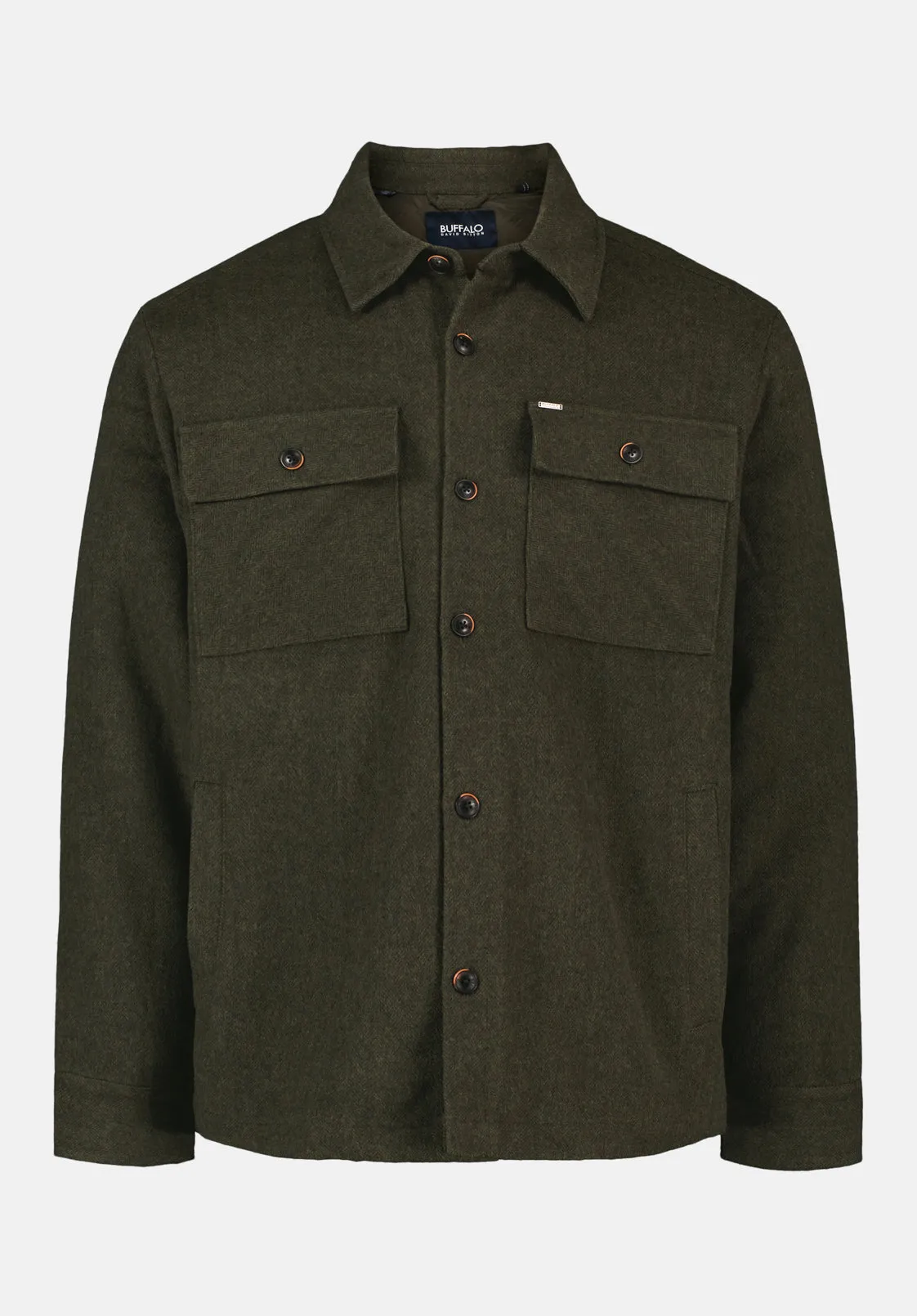 Jace Men's Shacket, Fern - BM24719 sold by Buffalo Jeans product image thumbnail 5