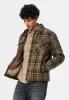 Jaceko Men's Sherpa-Lined Plaid Shirt Jacket, Fern - BM24745 sold by Buffalo Jeans