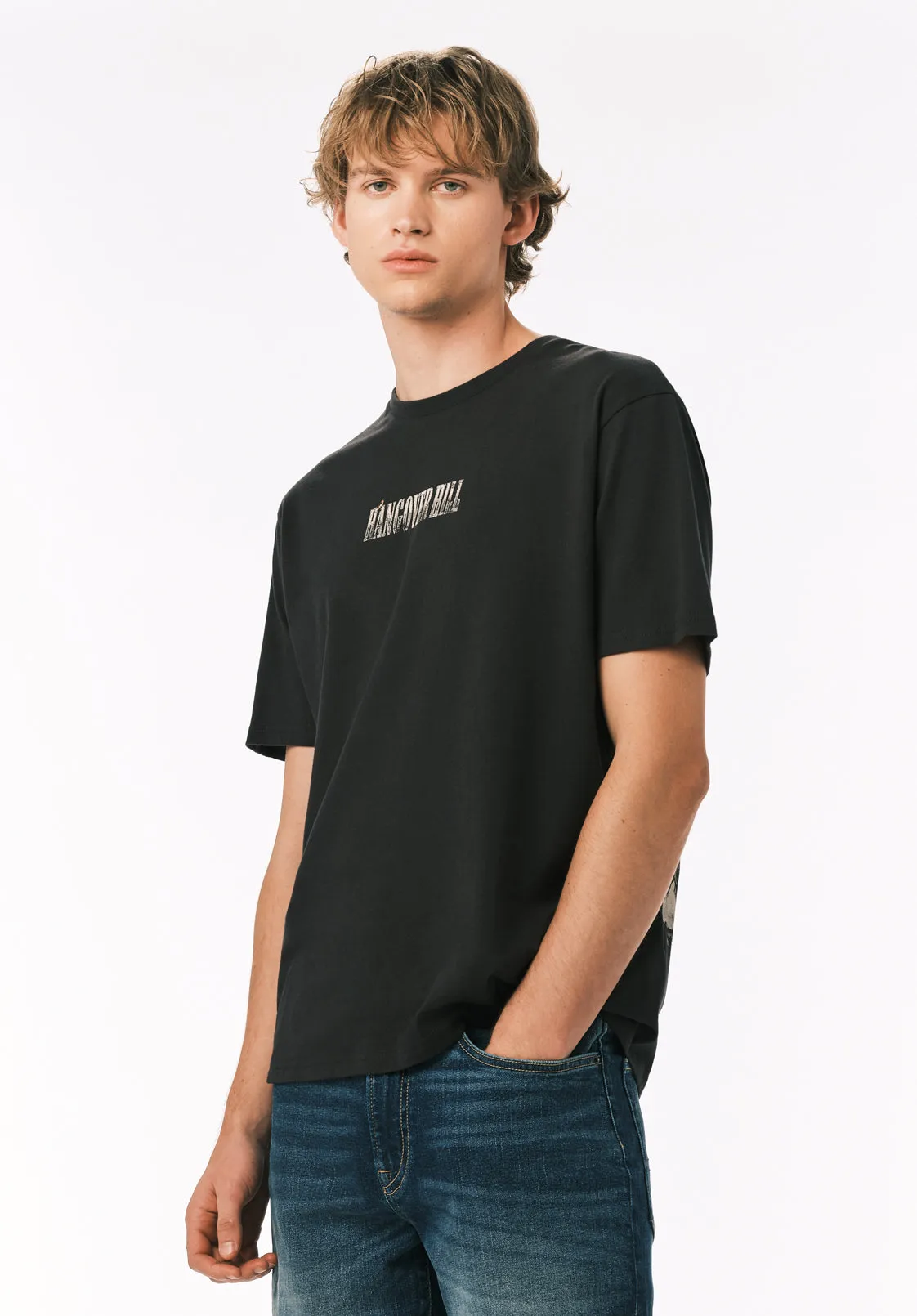 Turen Men’s Hangover Hill Trail Graphic T-Shirt, Black - BM24839 sold by Buffalo Jeans product image thumbnail 5