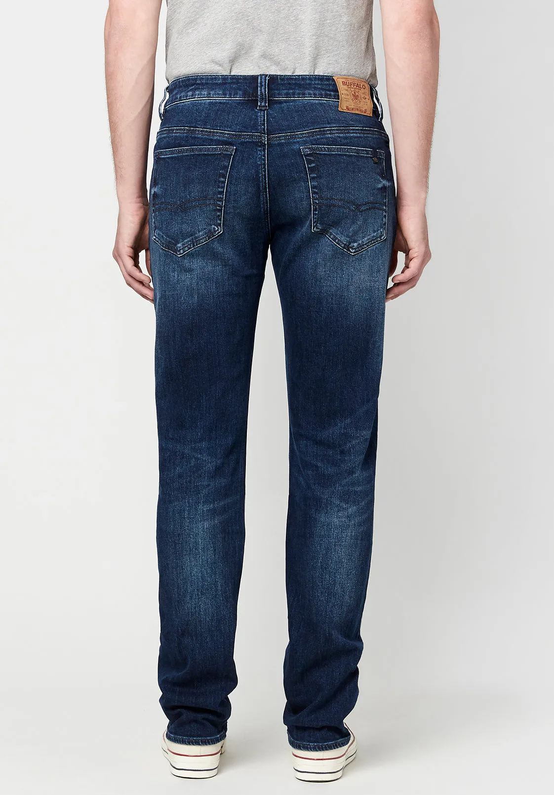 Straight Six Men's Faded & Whiskered Jeans - BM22801 sold by Buffalo Jeans product image thumbnail 2