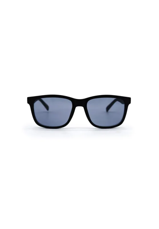Men's Classic Rectangular Sunglasses in Black - B0015S sold by Buffalo Jeans