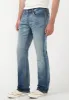Relaxed Straight Driven Men's Jeans in Sanded Blue - BM22641 sold by Buffalo Jeans
