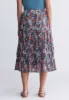 Aletta Women’s Floral Print Long Skirt, Spring Meadow - WS0006P sold by Buffalo Jeans