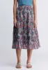 Aletta Women’s Floral Print Long Skirt, Spring Meadow - WS0006P sold by Buffalo Jeans