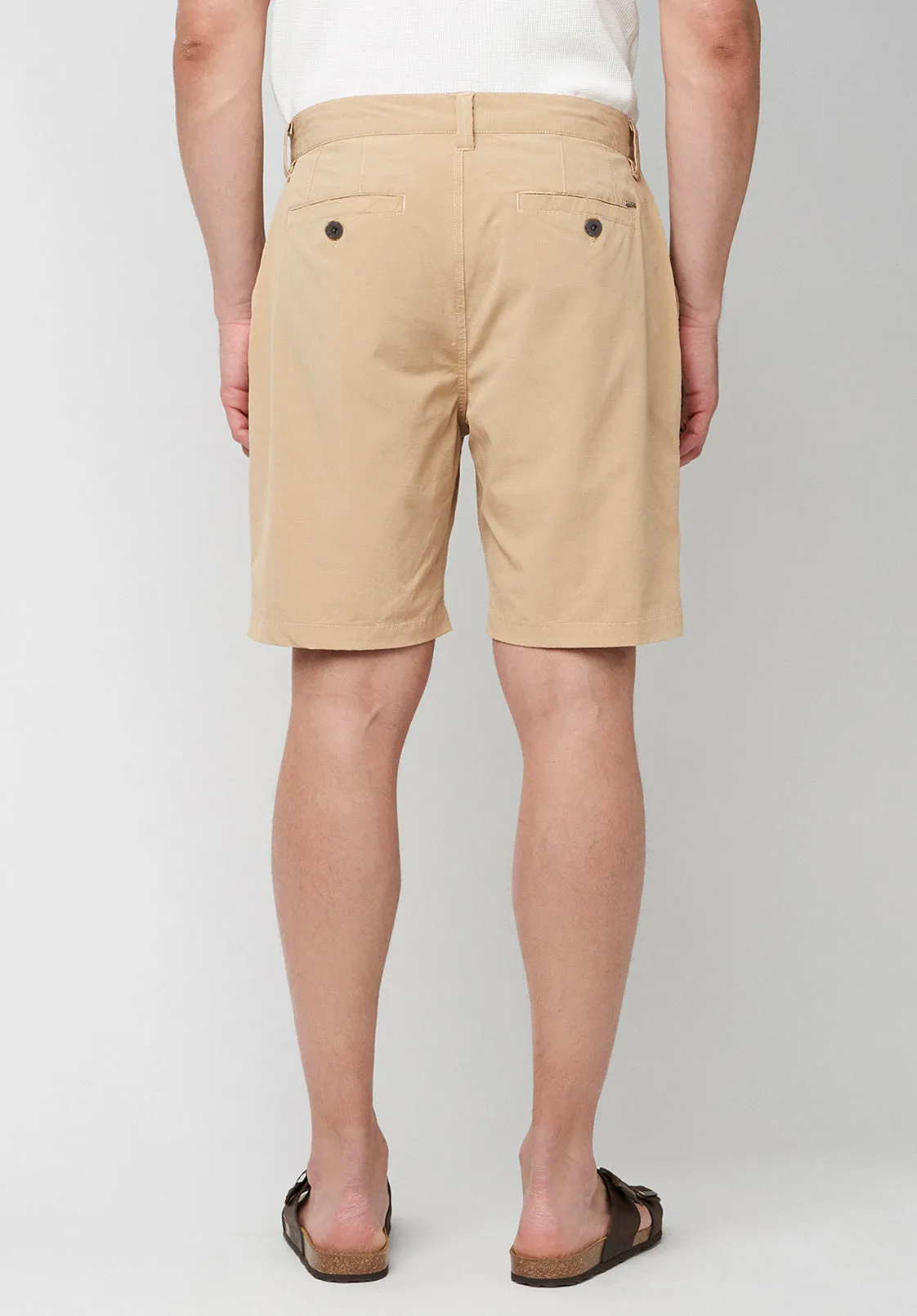 Hanuzo Men's Stretch Shorts in Tan - BM23998 sold by Buffalo Jeans product image thumbnail 2