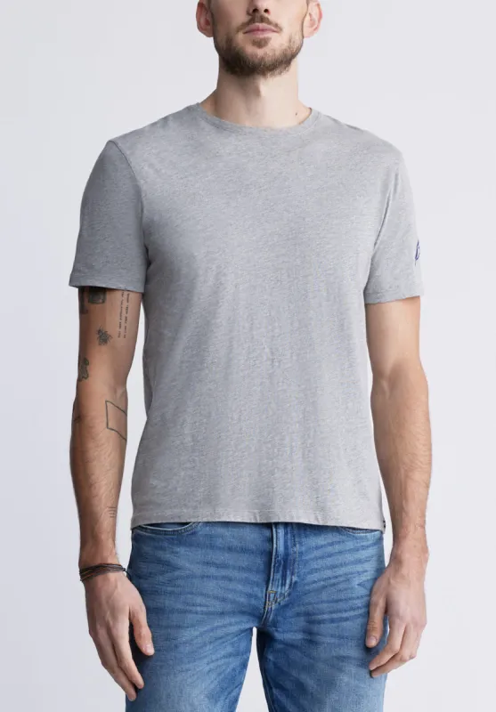 Timmy Men's Back Print T-shirt in Heather Grey - BM24316 sold by Buffalo Jeans
