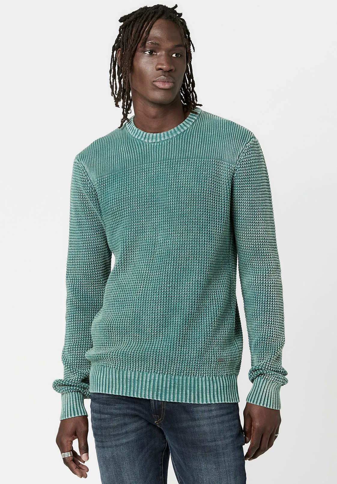 Textured Knit Washy Sweater - BM23793 sold by Buffalo Jeans